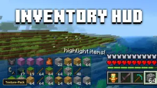 Inventory HUD (26+, 1.21) – MCPE/Bedrock Texture Pack