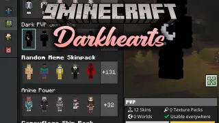 DarkHearts Skin Pack (26.x, 1.21) – Moody Emo-Inspired Outfits