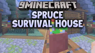 Spruce Survival House Map (26.x) – A Cozy Forest Cabin Built for Your First
