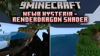 Newb Hysteria – RenderDragon Shader (26.x) – Horror Visuals and Blood Moon