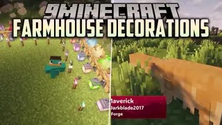 Farmhouse Decorations Mod (26.2, 1.20.1) – Turn Rustic Cottages Into Cozy