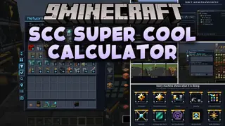 SCC Super Cool Calculator Mod (1.21.1) – Autocraft Any Item Directly