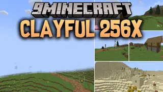 Clayful 256x Resource Pack (26.3, 1.20.1) – Handcrafted Clay Landscapes