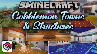 Cobblemon Towns & Structures Resource Pack (1.21.11, 1.21.1)