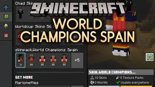 World Champions Spain Skin Pack (26.x, 1.21) – Wear Spanish Football Kits