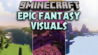 Epic Fantasy Visuals Shader (26.x, 1.21) – Vibrant Aurora Skies and Smooth