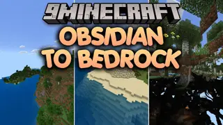 Obsidian to Bedrock Shader (26.x) – Bedrock Textures and New Portal Colors