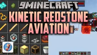 Kinetic Redstone Aviation Mod (26.2) – Power Create Machinery with Electric