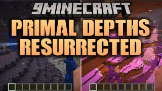 Primal Depths Resurrected Mod (26.2, 1.20.1) – Survive Massive Caves