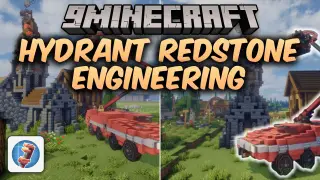 Hydrant Redstone Engineering Mod (1.21.1) – Protect Your Factory From Fire