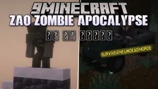 ZAo Zombie Apocalypse 자오 좀비 아포칼립스 Mod (1.20.1) – Survive Fierce Undead
