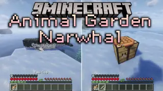 Animal Garden Narwhal Mod (26.3, 1.20.1) – Tame Horned Companions