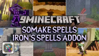 Somake Spells Iron's Spells Addon Mod (1.21.1, 1.20.1)