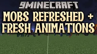 Mobs Refreshed + Fresh Animations 9minecraft Resource Pack (26.3) – Refreshed Mobs That Actually Move