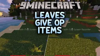 Leaves Give OP Items Addon (26.x, 1.21) – Break Tree Foliage for Overpowered