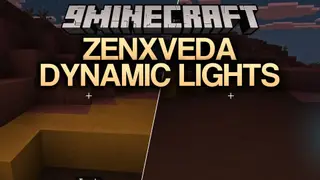 ZenXveda Dynamic Lights Addon (26.x, 1.21) – Real-Time Handheld Lighting