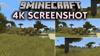 4K Screenshot 9minecraft Mod (26.3, 26.2) – Take Ultra High Resolution Photos