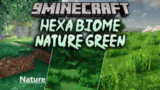 Hexa Biome Nature Green Resource Pack (26.3, 1.20.1) – Lush Natural Foliage