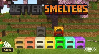 Better Smelters (26+) – MCPE/Bedrock Addon