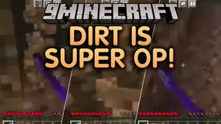 Dirt is Super OP Addon (26.x) – Turn Ordinary Dirt Blocks Into Overpowered Loot