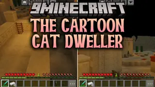 The Cartoon Cat Dweller Addon (26.x, 1.21) – Face a Terrifying Cartoon Stalker