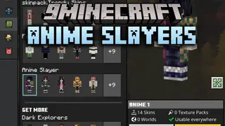 Anime Slayers Skin Pack (26.x, 1.21) – Fourteen Custom Anime Warrior Outfits