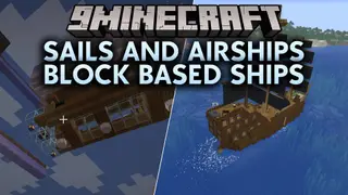 Sails and Airships Block Based Ships Mod (26.3, 1.21.11)