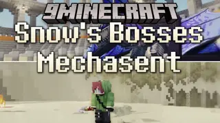 Snow's Bosses Mechasent Mod (1.20.1) – Fight a Tough Mechanical Boss