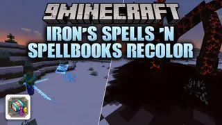 Iron's Spells 'n Spellbooks Recolor Mod (1.21.1, 1.20.1)