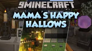 Mama's Happy Hallows Mod (1.21.1) – Build Haunted Houses with Spooky Halloween