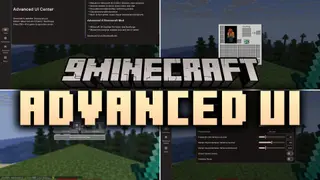 Advanced UI 9minecraft Mod (26.3) – Clean Up Menus with Crisp Fonts