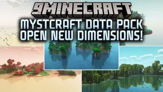 Mystcraft Data Pack Open New Dimensions Mod (1.21.4)