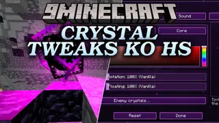 Crystal Tweaks Ko Hs Mod (26.3, 1.21.1) – Practice End Crystal PvP