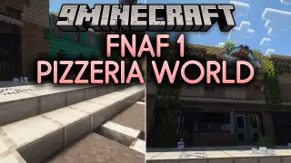 Fnaf 1 Pizzeria World Map (26.2, 1.20.1) – Survive the Haunted Night Shift