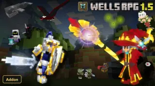 Wells RPG Adventure (26+) – MCPE/Bedrock Addon