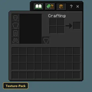Dark Mode Theme (26+, 1.21) – MCPE/Bedrock Texture Pack