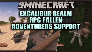 Excalibur Realm RPG Fallen Adventurers Support Resource Pack (1.21.1, 1.20.1)