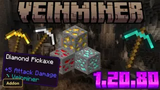 True Veinminer (26+, 1.21) – MCPE/Bedrock Addon