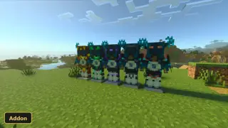 True Warden Armor (26+, 1.21) – MCPE/Bedrock Addon