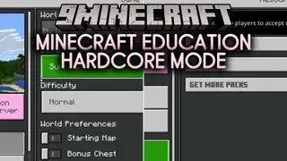 Minecraft Education Hardcore Mode Map (26.x, 1.21) – Survive on One Life