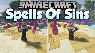 Spells of Sins Mod (1.21.1) – Cast Dark Magic Using Fallen Enemy Carcasses