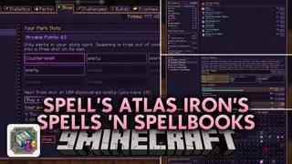 Spell's Atlas Iron's Spells 'n Spellbooks Mod (1.21.1, 1.20.1)