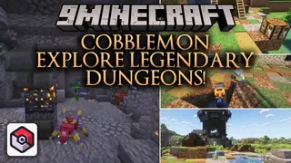 Cobblemon Explore Legendary Dungeons Mod (1.21.1) – Raid Massive Pokemon Boss