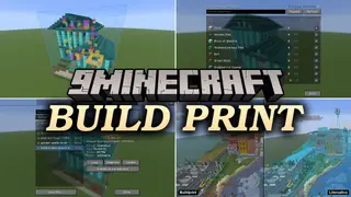 Build Print Mod (26.3) – Build Massive Structures with Holographic Blueprints