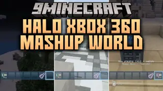 Halo Xbox 360 MashUp World Map (26.2, 1.20.1) – Relive Iconic Console Worlds