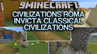 Civilizations Roma Invicta Classical Civilizations Texture Pack Resource Pack (26.1.2, 1.20.1)