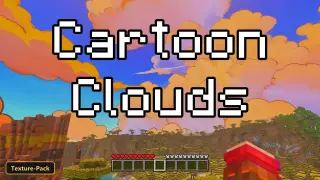 Cartoon Clouds – Custom Sky (26+, 1.21) – MCPE/Bedrock Texture Pack