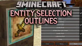 Entity Selection Outlines Mod (26.3, 26.1.2) – Never Misclick Item Frames