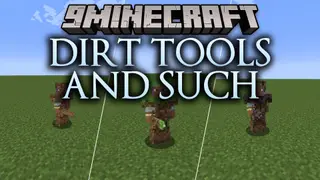 Dirt Tools and Such Mod (1.20.1) – Turn Plain Dirt Blocks Into Overpowered Armor