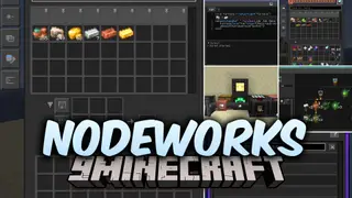 Nodeworks Mod (26.3, 26.1.2) – Write Custom Code to Automate Item Networks